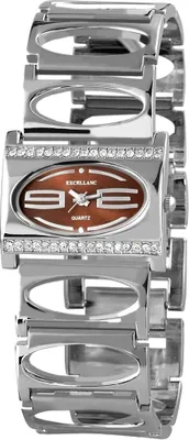 Produktbild von Excellanc Damenuhr mit Metallarmband
