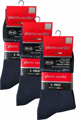 Produktbild von Pierre Cardin Herren Business Socken Socke Strümpfe Dunkelblau 39-42 9 Paar