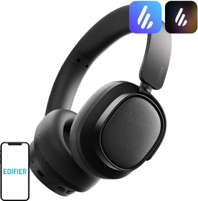 Immagine prodotto di Cuffie wireless Edifier Es850Nb, Anc (nere)