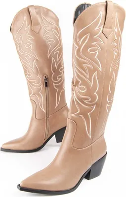 Produktbild von Montevita Absatzstiefel Botarey Beige