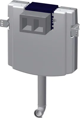 Produktbild von KWC AR WC-Spülkasten, Montage Technikraum,  Spülmenge 6l/3l