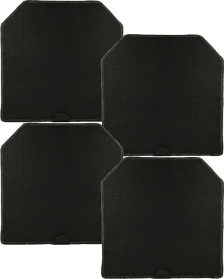 Produktbild von vhbw 4x Aktivkohlefilter kompatibel mit Miele DA 447-4, DA 447, DA 249-4, DA 249-2, DA 446-4, DA 446, DA 449 Dunstabzugshaube - 24,5 x 24,5 x 2 cm
