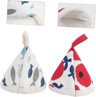 Immagine prodotto di 4 protezioni in silicone per maniglie di pentole, utilizzabili anche come guanti protettivi, accessori per la cucina e per il barbecue