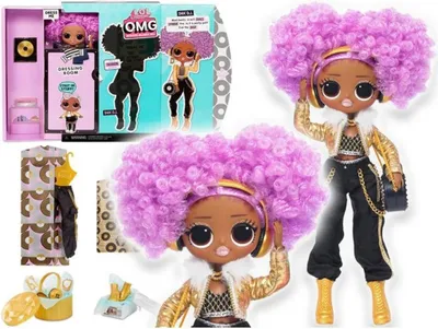 Zdjęcie produktu dla LOL Surprise 24K DJ doll OMG 3.8