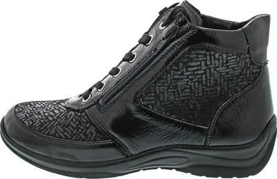 Produktbild von Waldläufer Hesna Schnürstiefel Schwarz in Gr. 37.5