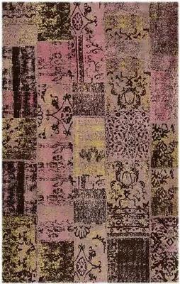 Productafbeelding van Patchworkdeken, roze (160x225 cm)