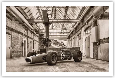 Produktbild von Poster - Poster ohne Rahmen - Formel 1 Rennen Retro - 91,5x61 cm - Wand Bild - Wanddeko - Wandbilder - Kunstposter - Wandposter - Bilder - Kunstdruck - Wanddekoration - Wandbild - P2XAA91x61-4918