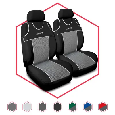 Immagine prodotto di Coprisedili auto Set coprisedili universali per Hyundai i10 Grigio Stilo P2