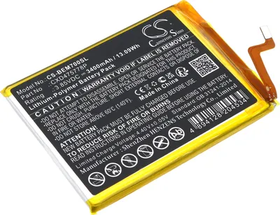 Produktbild von TECHTEK Akku Kompatibel mit [Bea-fon] M7 Lite Premium, M7 Premium Ersetzt CXD475778P