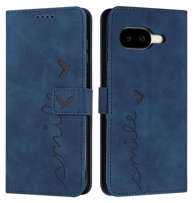 Produktbild von Google Pixel 10a Hülle - Coverup Smile Klapphülle - Blau