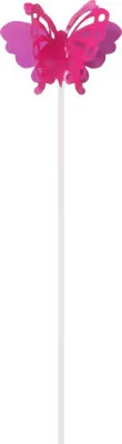 Produktbild von Gartenstecker Schmetterling Lafiora Metall H 115 cm pink