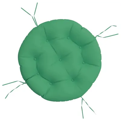 Immagine prodotto di vidaXL Cuscino rotondo verde Ø 60 x 11 cm Tessuto Oxford