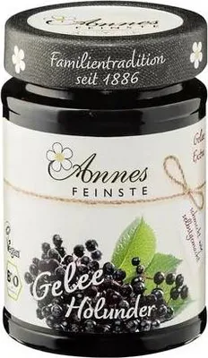 Produktbild von Annes Feinste Holunderbeer Gelee extra, 3x225g