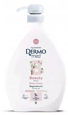 Immagine prodotto di Gel doccia Beauty ai fiori bianchi 1 l - Dermomed