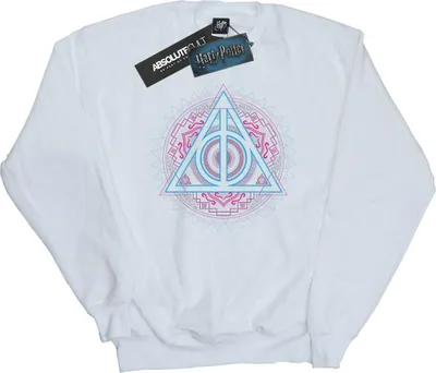 Produktbild von Harry Potter - "Deathly Hallows" Sweatshirt für Herren BI27761 (XL) (Weiß)