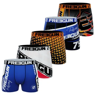 Immagine prodotto di Slip uomo sportivi, confezione da 5, colore arancione, modello BMX5 (taglia L)