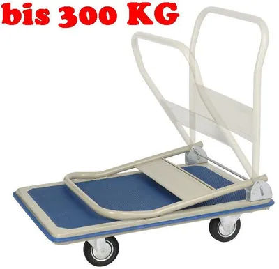 Produktbild von Plattformwagen Transportwagen Trolley B. 300 Kg