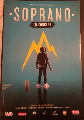 Image de Soprano - En Concert 2018 - AFFICHE / POSTER - 40x60cm