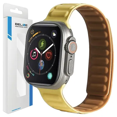 Produktbild von Beline Apple Watch Armband Magnetisch38/40/41Mm Gelb /Gelb