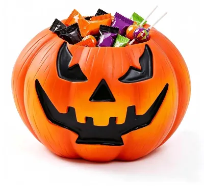 Imagen del producto de Solidchoice - Calabazas artificiales de 8,5 cm para decoración interior y exterior