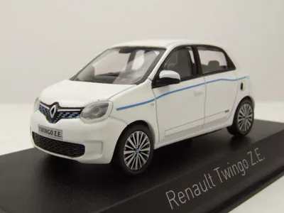 Produktbild von Renault Twingo Z.E. 2020 weiß Modellauto 1:43 Norev