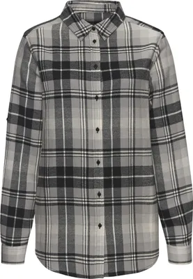 Produktbild von Buffalo Hemdbluse grau-schwarz kariert Größe 44