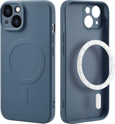 Produktbild von imoshion Color Back Cover mit MagSafe iPhone 14 - Dunkelblau