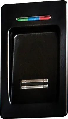 Produktbild von IDENCOM Fingerscanner BioKey Inside Mini X APP, Edelstahl-schwarz