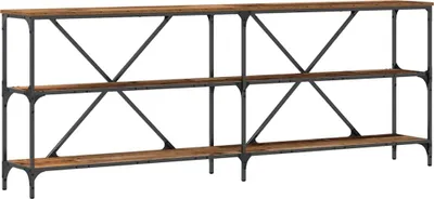 Obrázek produktu pro Konzolový stolek Staré dřevo 200 x 30 x 75 cm kompozitní dřevo