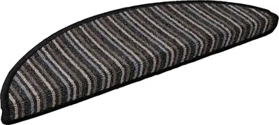 Image de vidaXL Protège-escalier autocollant 15 pcs Anthracite 56 x 17 x 3 cm