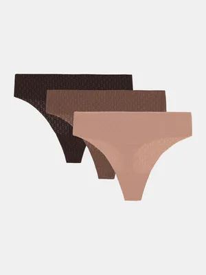 Immagine prodotto di Under Armour Tanga da donna UA Pure Stretch Mesh THONG - Confezione da 3 MD