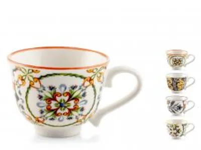 Immagine prodotto di H&H Set 6 Tazze Tè Faenza Cc 220
