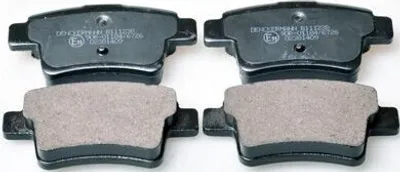 Produktbild von DENCKERMANN Bremsbeläge Satz Hinten Bremsklötze für CITROËN C4 Grand Picasso I (UA) B111238