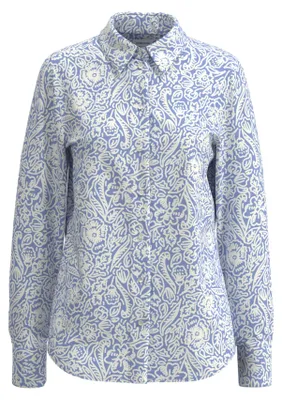Productafbeelding van Seidensticker damesblouse - overhemdblouse - regular fit - gemakkelijk te strijken - met knoopsluiting
