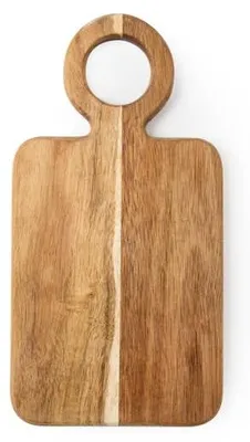 Obrázok produktu pre Krájací doska z prírodného dreva, 20 x 15 cm, akácia