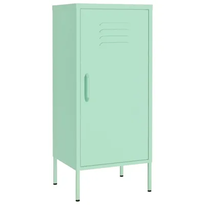Image de vidaXL Armoire de stockage vert menthe 42,5x35x101,5 cm Acier