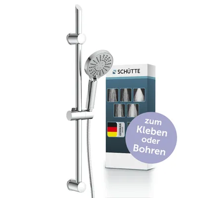 Obrázok produktu pre Sada tyčovej sprchy SCHÜTTE, chrómová, na nalepenie