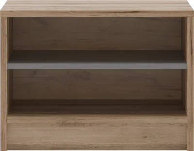 Obrázok produktu pre nabbi Nočný stolík Boran BS - dub artisan / sivá