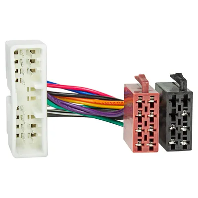 Produktbild von Radio Adapter Kabel kompatibel mit Honda Accord Civic Jazz bis 1998 auf 16pol ISO Norm
