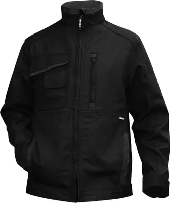 Produktbild von DASSY® Kent Canvas Arbeitsjacke SCHWARZ/ANTHRAZITGRAU Gr.S