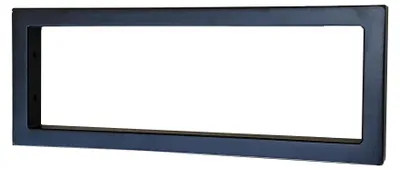 Waschtischkonsole Stahl schwarz 450x150 mm Wandmontage