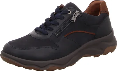 Produktbild von Waldläufer Schnürhalbschuhe bequem in blau, Gr. 8.5