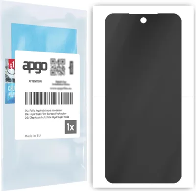 Produktbild von apgo Schutzfolie für Xiaomi Redmi 10 Anti-Spy, Blickschutzfolie, Privacy, Hydrogel Displayschutzfolie, mit Positionierhilfe [Privacy, Matt, Anti-Fingerprint]