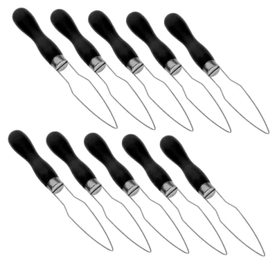 Produktbild von 10 Stück Knopfmontagesystem mit Knopfhaken und Kunststoffgriff