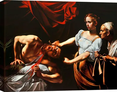 Produktbild von Leinwandbilder Caravaggio - Judith enthauptet Holofernes - 70 x 50 cm