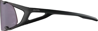 Produktbild von Alpina Hawkeye S Q-Lite V Black Matt/Purple Sportbrillen