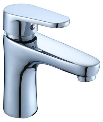 Imagen del producto de DP Armaturen SALA-0001: Grifo monomando para lavabo, color plateado