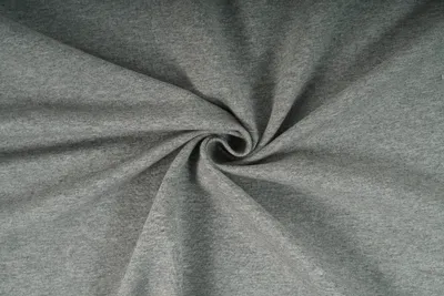 Obrázek produktu pro Elastická teplákovina počesaná, šedý melír , látky, metráž / 50cm