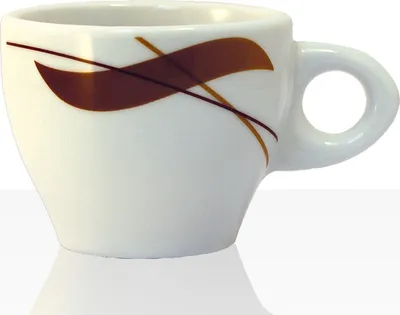Produktbild von Coffeefair Kaffee-Geschirr - Espresso-Tasse im edlen Design, 80ml 1Stk
