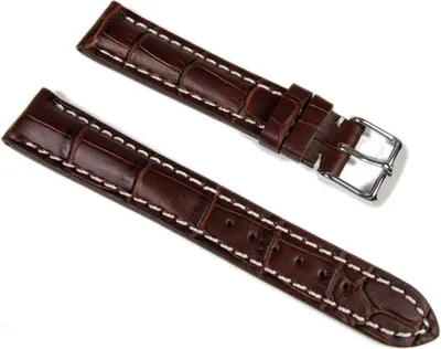 Produktbild von Herzog Ersatzband Uhrenarmband Leder 18mm wasserfest 645018